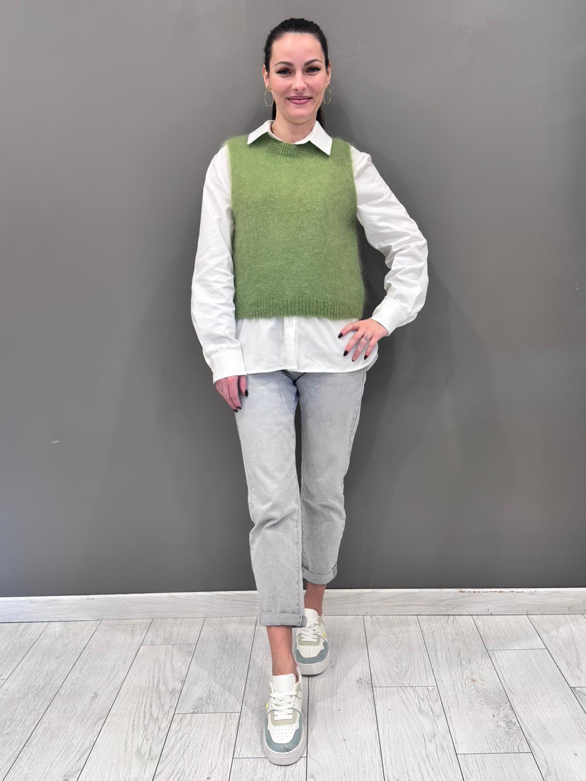 Gilet mohair 23121 1048 REBECCA 