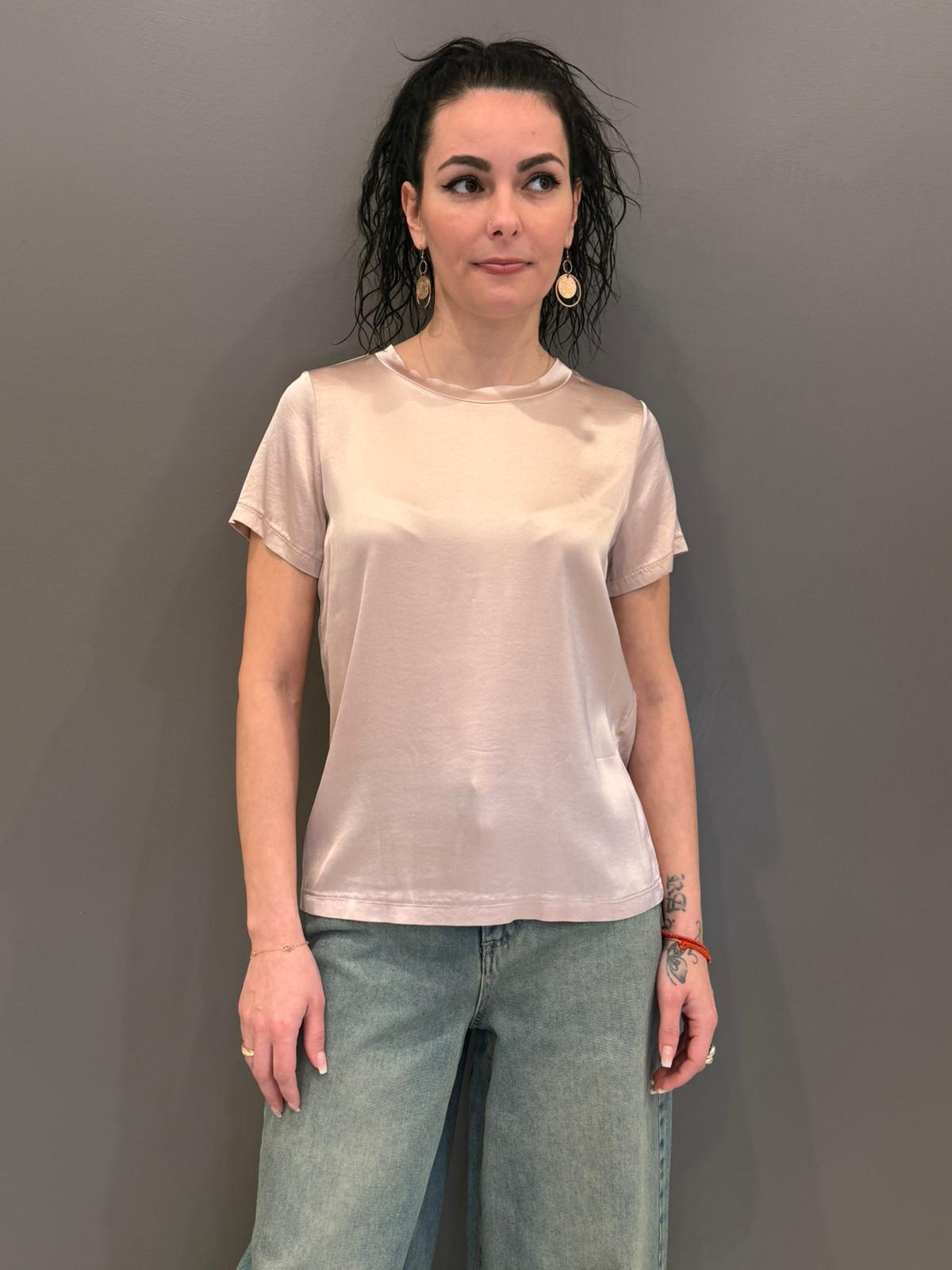 Casacca elasticizzata viscosa FA535B RO CRISTINA GAVIOLI 