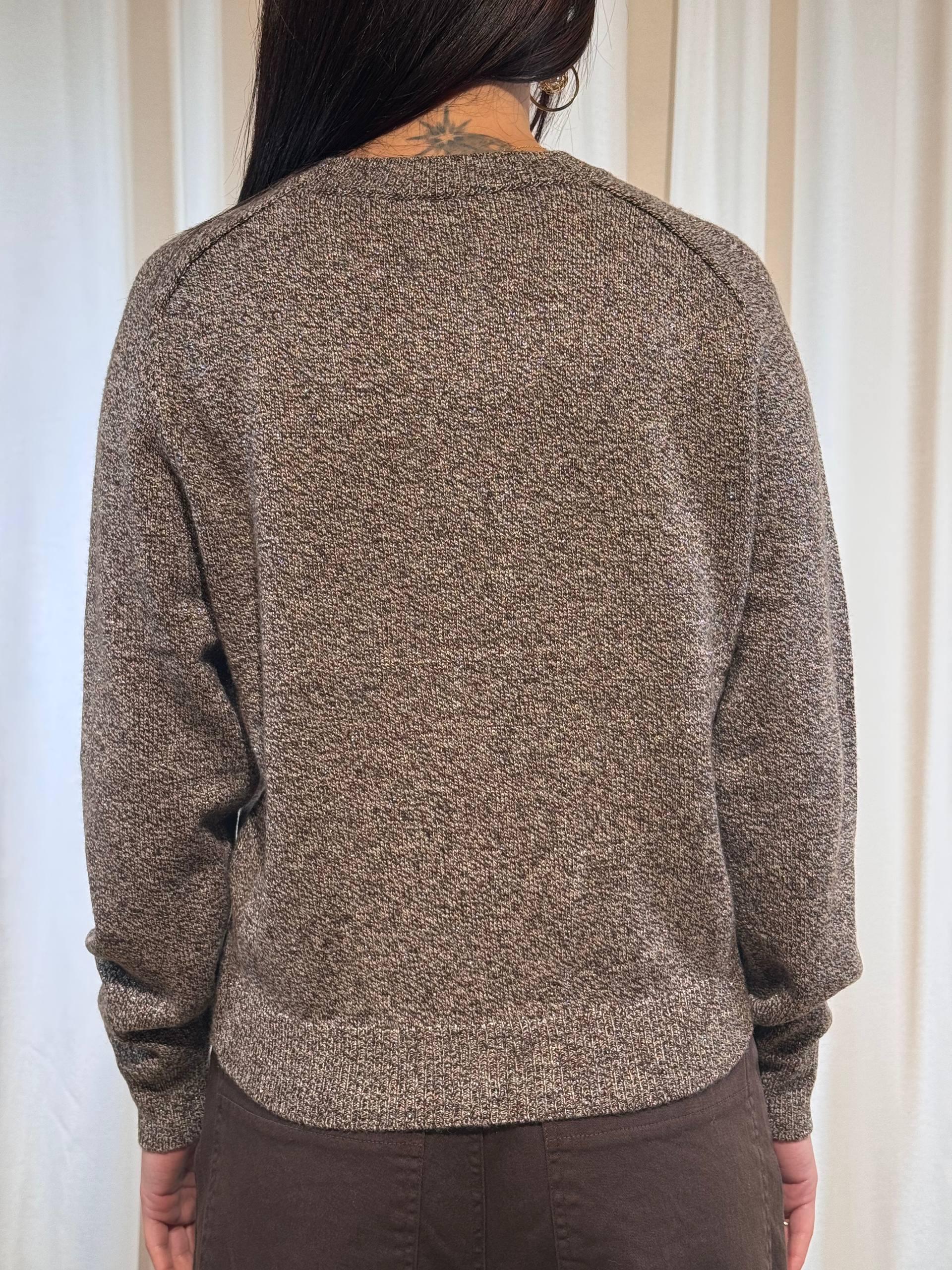 Maglia girocollo con motivo geometrico NOVELLA 004 EMME MARELLA 