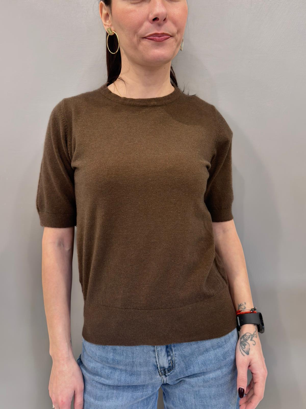 Maglia girocollo manica corta JN0789 1069 REBECCA 