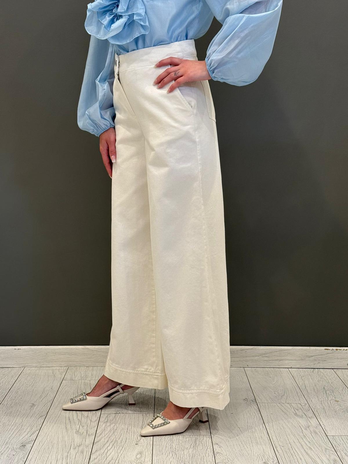 pantalone largo JEC0222 001 CRISTINA GAVIOLI 