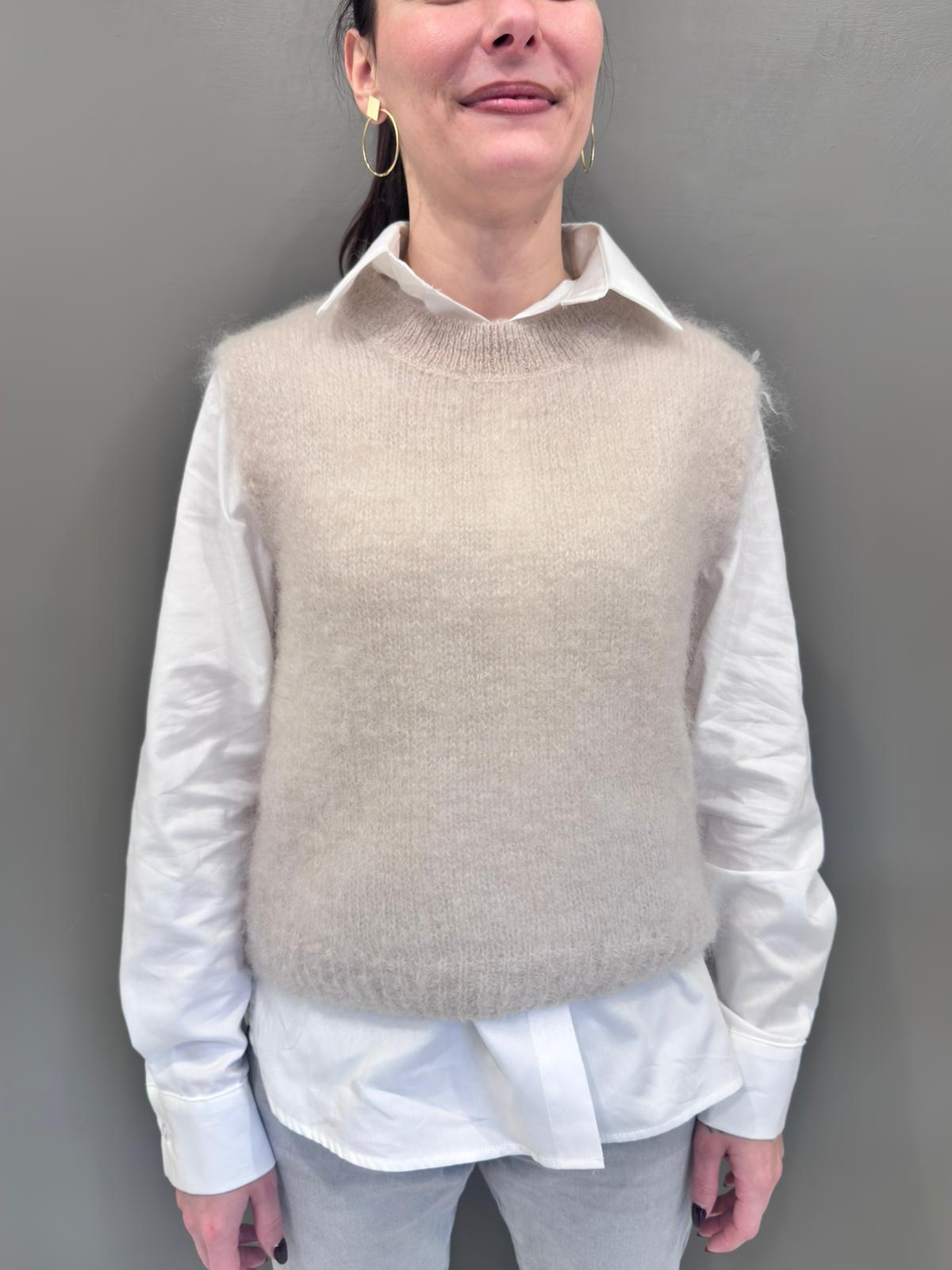 Gilet mohair 23121 082 REBECCA 