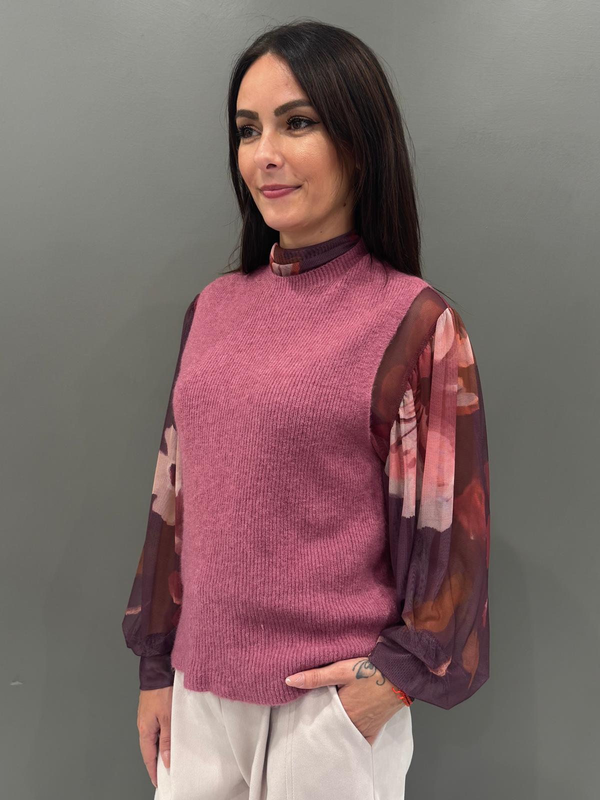 Gilet in maglia BJ010 MA REBECCA 