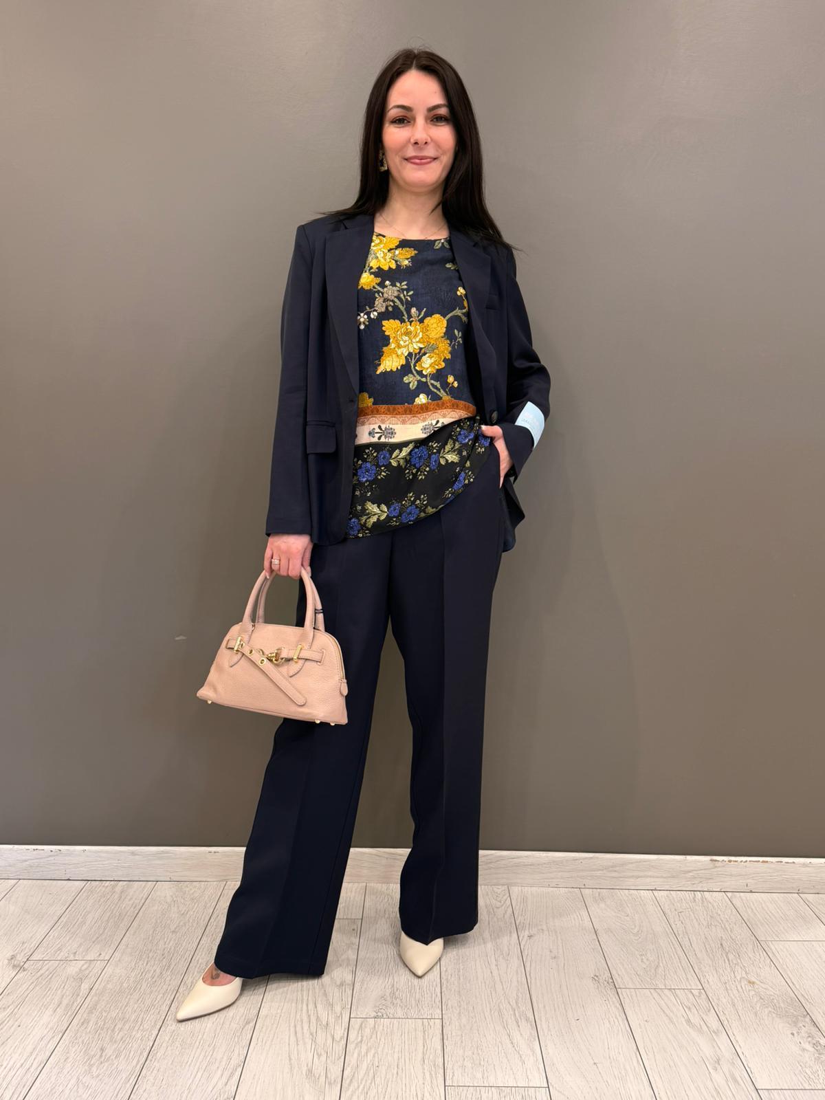 pantaloni palazzo 26006 BL WU'SIDE 