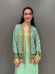 Giacca Kimono fantasia 25603 V1 WU'SIDE 