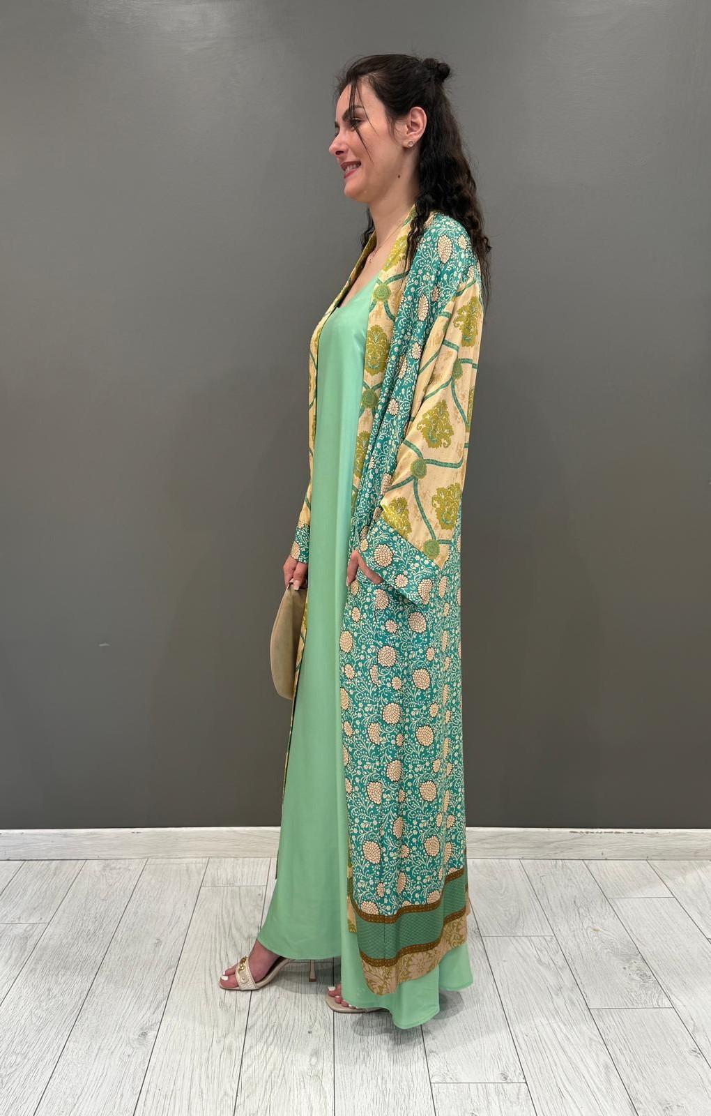 Kimono lungo fantasia 25523 V1 WU'SIDE 