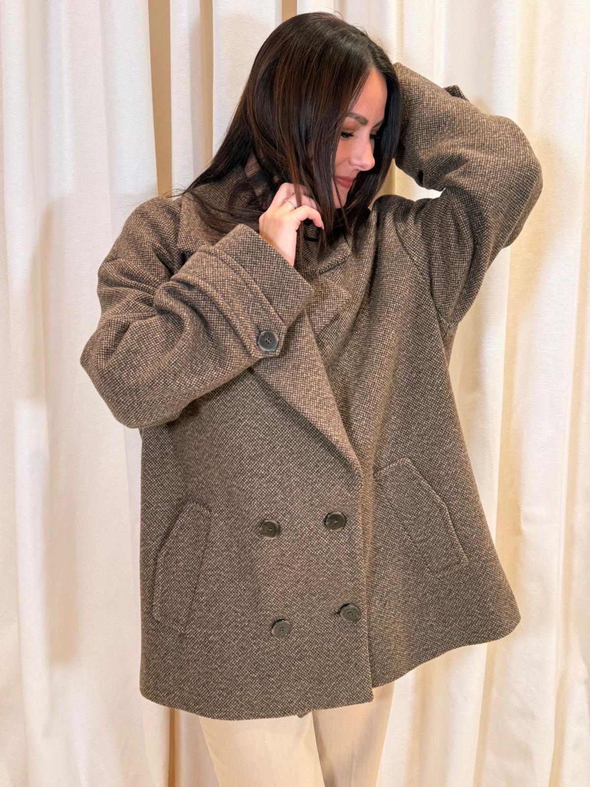 Caban doppio petto donegall bottonato FANTINO 003 MARELLA SPORT 